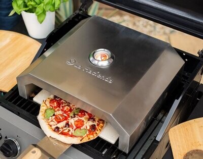 LA HAC BBQ Pizza Oven Steel