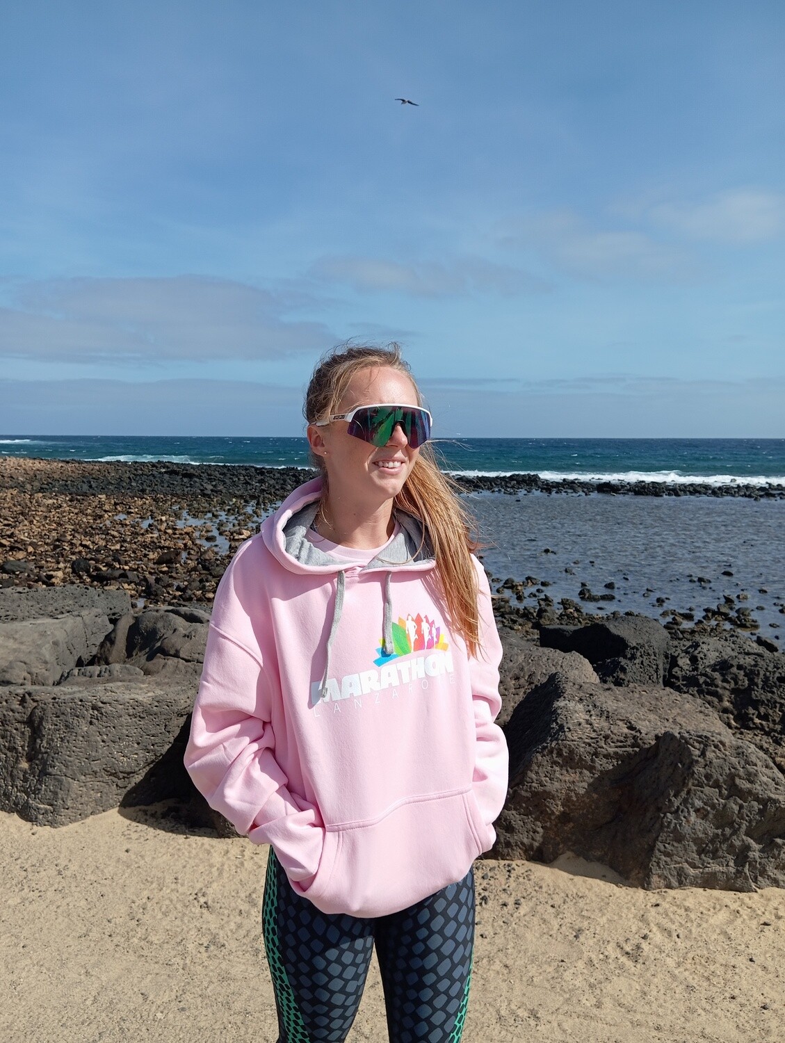 MARATHON SUDADERA ROSA