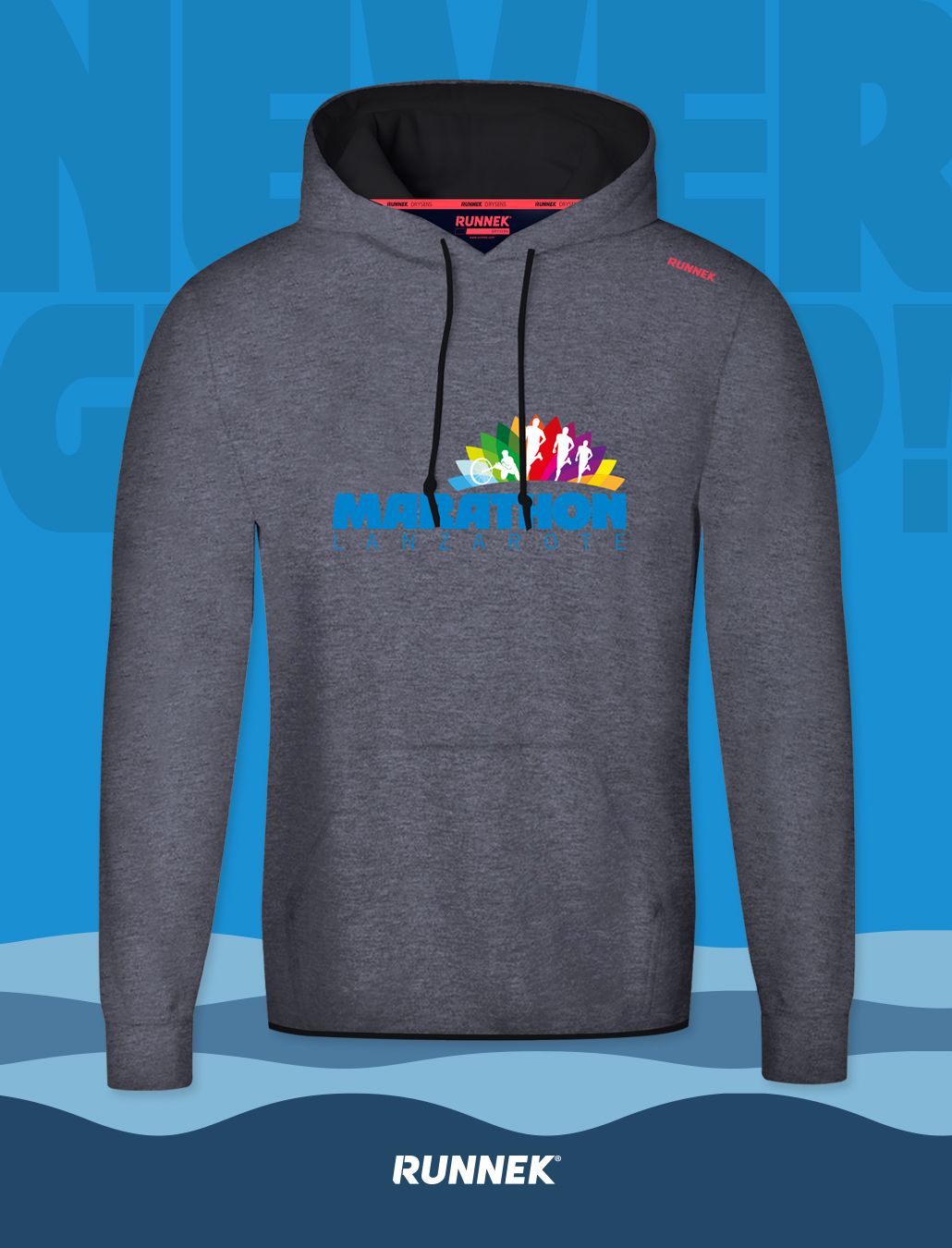 MARATHON SUDADERA GRIS / GREY