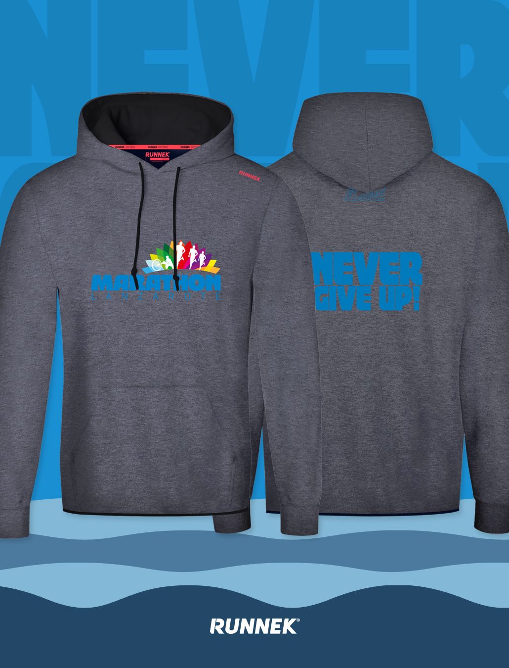 MARATHON SUDADERA GRIS / GREY