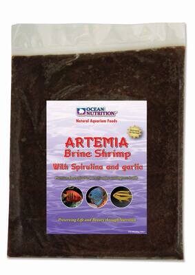 Artemia with spirulina and garlic Flat pack 454gr