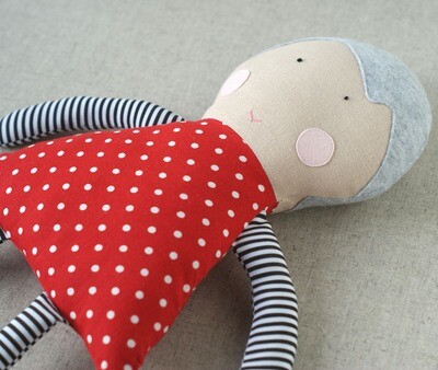 Doll. Sewing pattern PDF