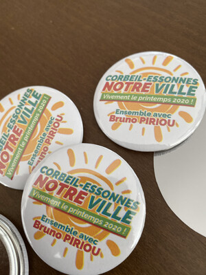 Badges Ronds 25mm (100 Pièces) Badges Ronds 25mm (100 Pièces)