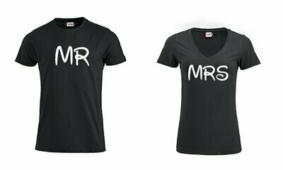 T-shirts Couple Mr et Mrs
