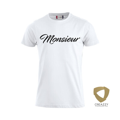 T Shirt Monsieur