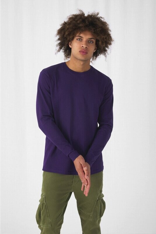 T Shirt homme manches longues à personnaliser en flocage
