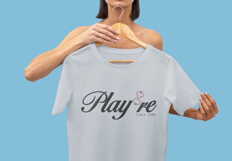 T Shirt Play're Femme