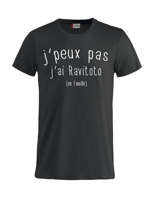 T Shirt Ravitoto en famille