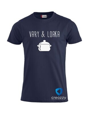 T Shirt vary sy loaka