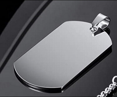 Médaille en acier à personnaliser