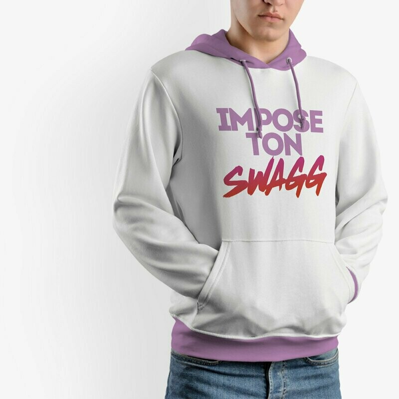 Sweat à capuche homme à personnaliser en flocage