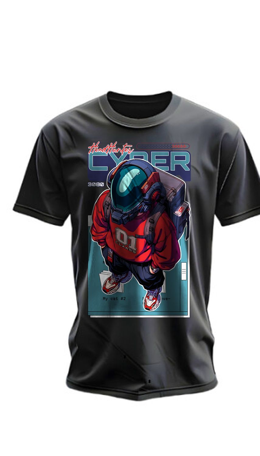 T-shirt Cyber Cartoon