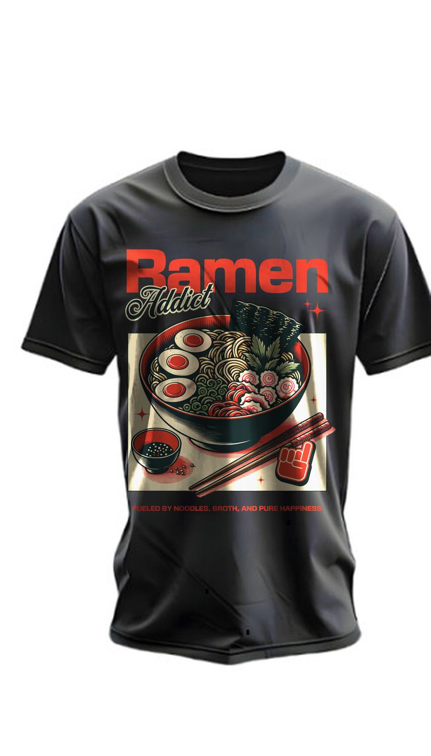 T-shirt Ramen Addict