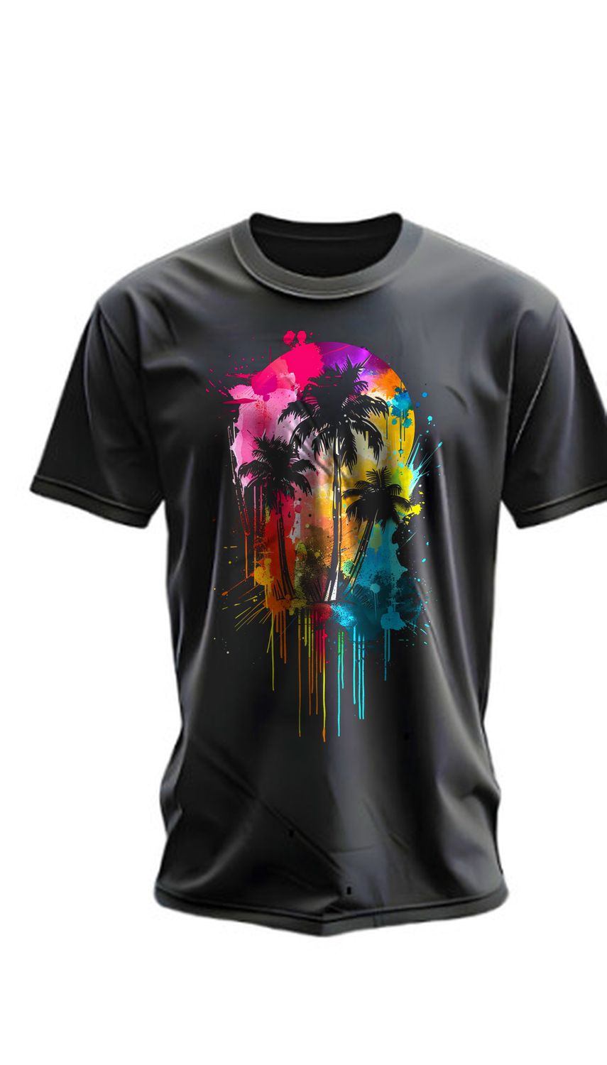 T-shirt Palmier