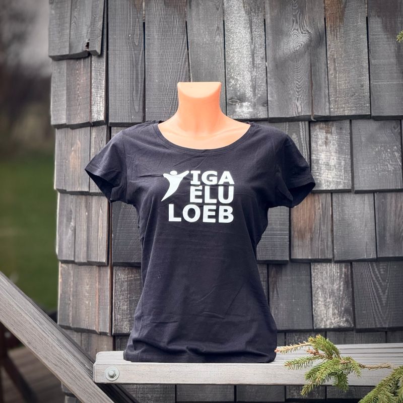 Naiste t-särk Iga Elu logoga