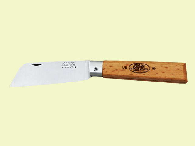 NAVAJA MADERA SIN BLOQUEO PUNTA CORTADA 8 cm./hoja