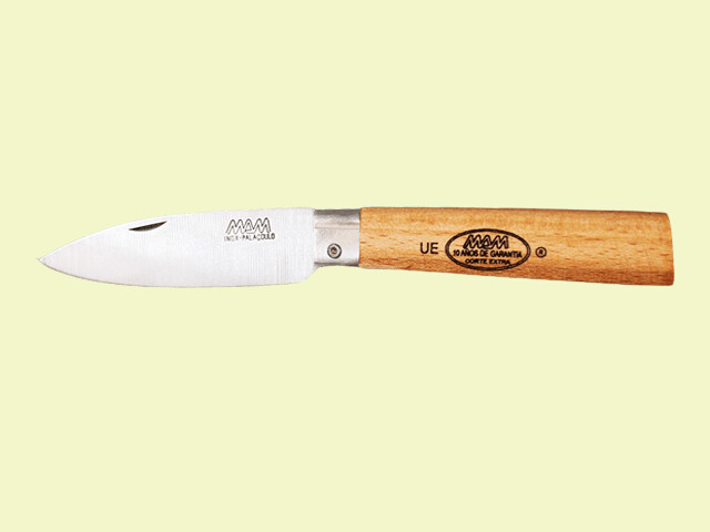 NAVAJA MADERA SIN BLOQUEO PUNTA ESPADA 8 cm./hoja