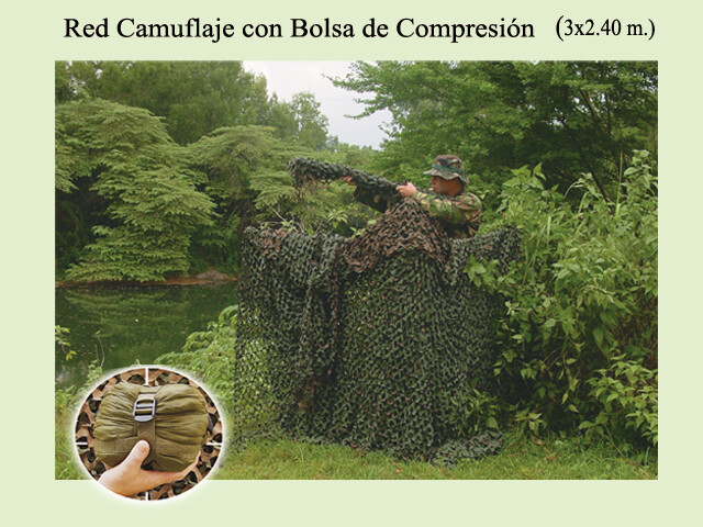 RED CAMUFLAJE 3X2.4 METROS