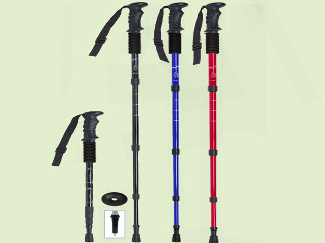 BASTON TREKKING EXTENSIBLE 3 TRAMOS COLORES SURTIDOS