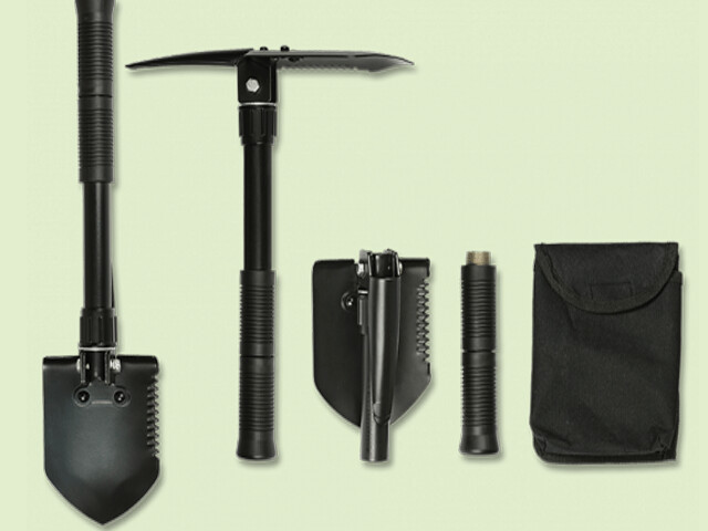 PALA-PICO PLEGABLE CON FUNDA Y ACCESORIOS
