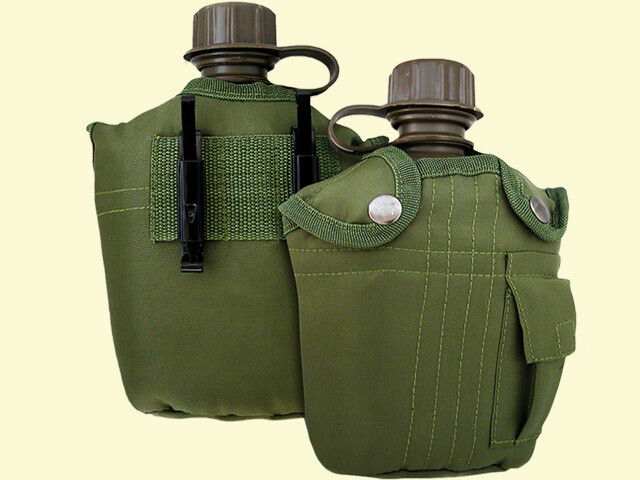 CANTIMPLORA VERDE 1 LITRO DE PVC CON FUNDA