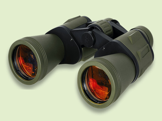 BINOCULAR 8X40 VERDE LENTE RUBI CON FUNDA