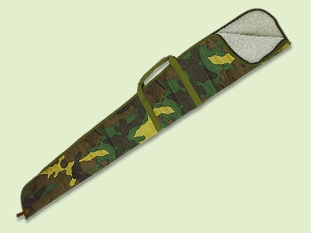 FUNDA ESCOPETA BORREGUILLO CAMUFLAJE 130CM.