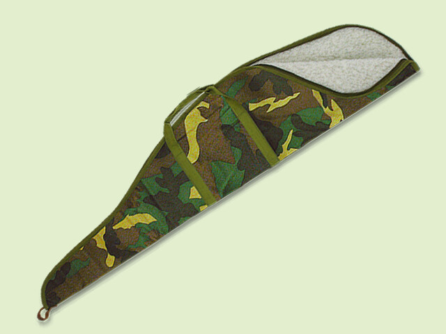 FUNDA RIFLE VERDE CON VISOR 125 cm/total