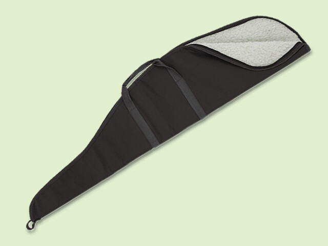 FUNDA RIFLE NEGRA CON VISOR 125 cm/total