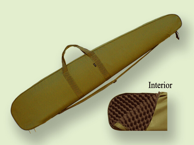 FUNDA PARA RIFLE VERDE ACOLCHADA 120CM.