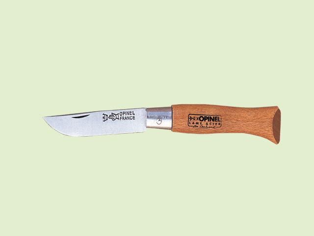 NAVAJA OPINEL CARBONO SIN SEGURO 5 cm./hoja