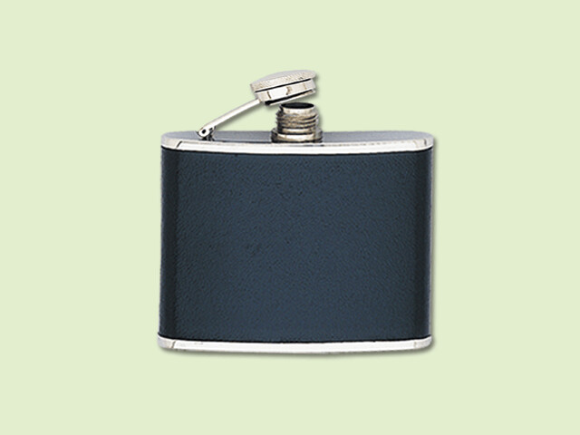 PETACA INOX. LISA 6 ONZAS/180 ml