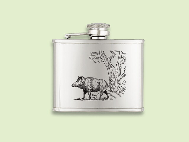 PETACA INOX. LISA 8 ONZAS / 237 ml