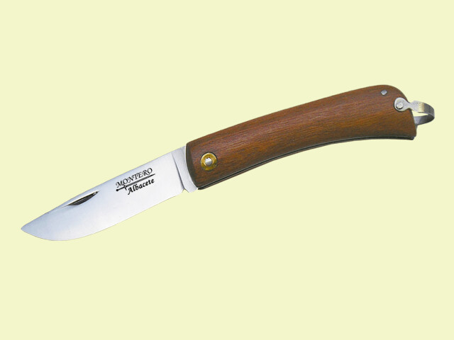 NAVAJA CAMPAÐA MANGO MADERA 9 cm/hoja