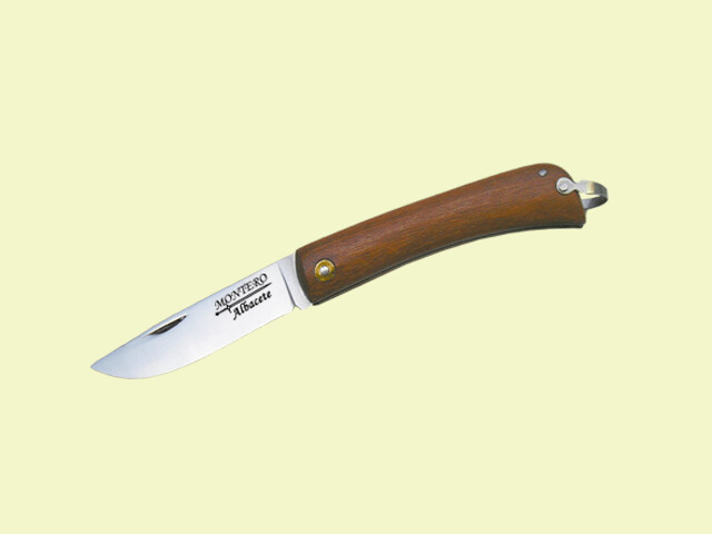 NAVAJA CAMPAÐA MANGO MADERA 7 cm/hoja