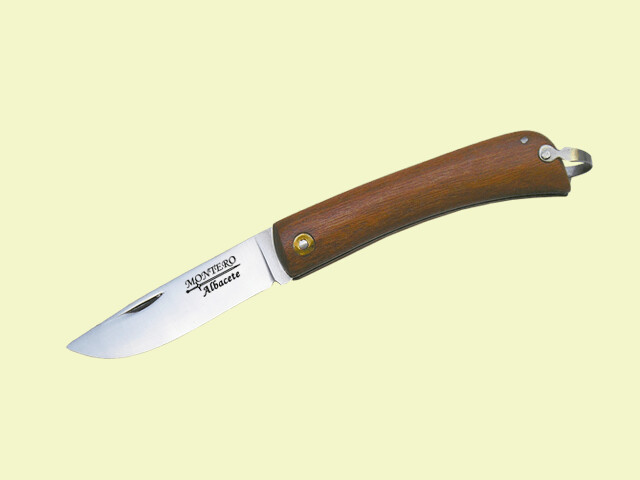 NAVAJA CAMPAÐA MANGO MADERA 7.5 cm/hoja