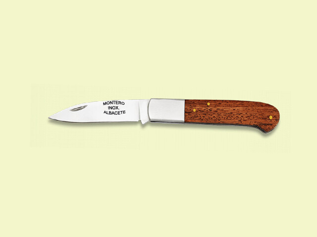 NAVAJA CABRITERA MADERA ALUMINIO PEQUEÐA 7 cm/hoja