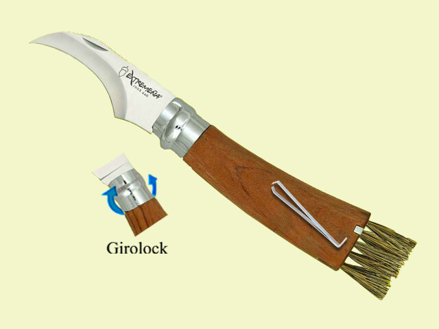 NAVAJA INOX. EXTREMEÐA V/GIROLOCK SETAS 8 CM./HOJA