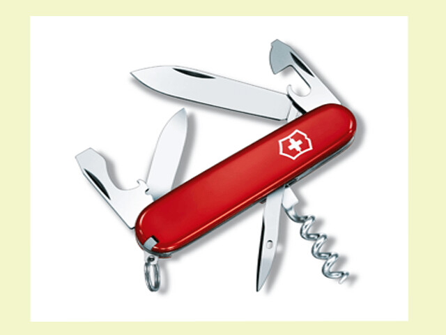 NAVAJA VICTORINOX 12 USOS ROJA 8.5 cm/mango