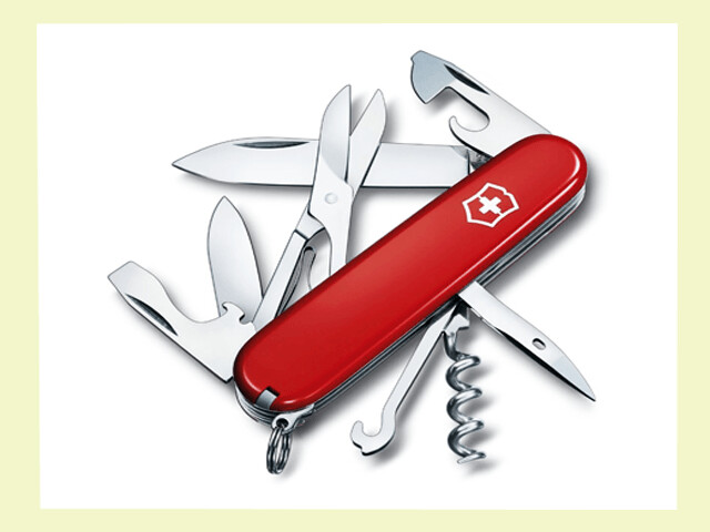 NAVAJA VICTORINOX 14 USOS ROJA TIJERAS 9.1 cm/mango