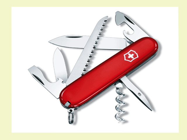 NAVAJA VICTORINOX 13 USOS ROJA SIERRA 9.1 cm/mango