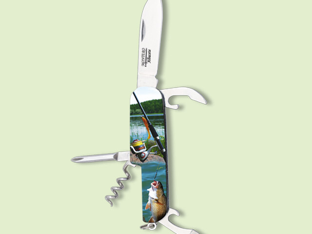 MULTIUSOS NAVAJA 6 USOS PESCA 3D 9 cm/Mango