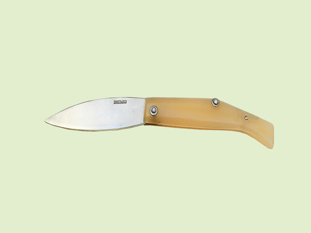 NAVAJA INOX. PLASTICO PUNTA ESPADA 6 cm/hoja