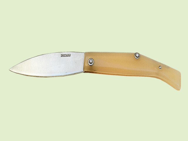 NAVAJA INOX. PLASTICO PUNTA ESPADA 10 cm/hoja
