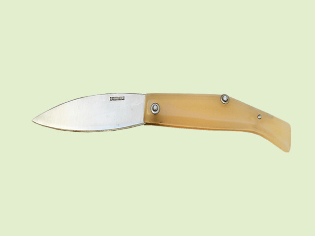 NAVAJA INOX. PLASTICO PUNTA ESPADA 8 cm/hoja