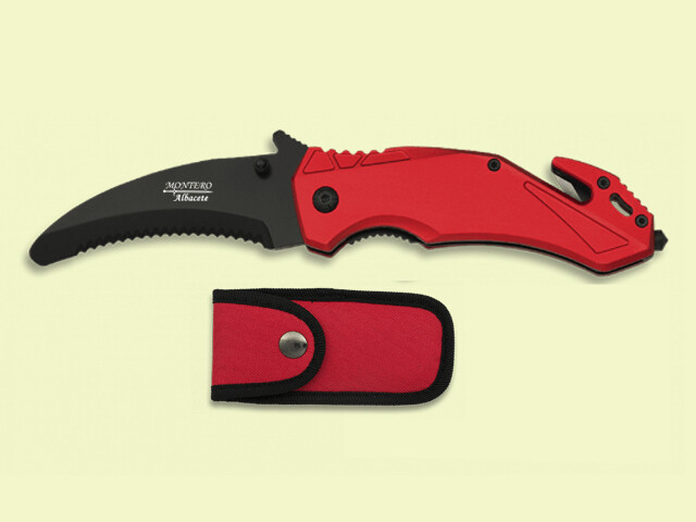NAVAJA RESCUE FIRE DEPARTMENT ROJA 9 cm/hoja