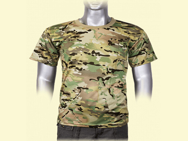 CAMISETA CAMO VERDE TALLA XL