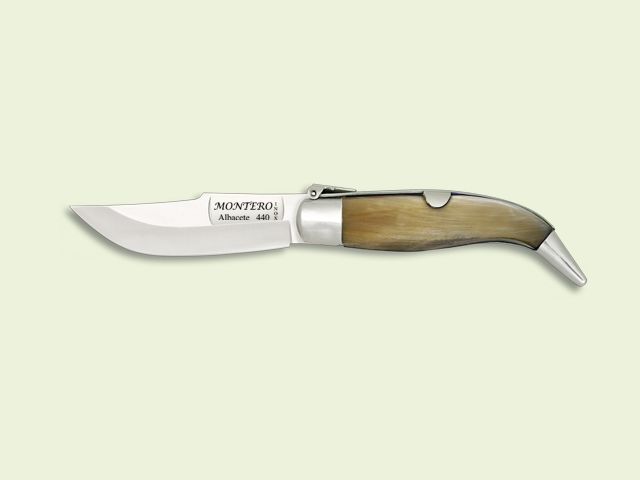 NAVAJA CLASICA PALANQUILLA ASTA DE TORO 8 cm/hoja