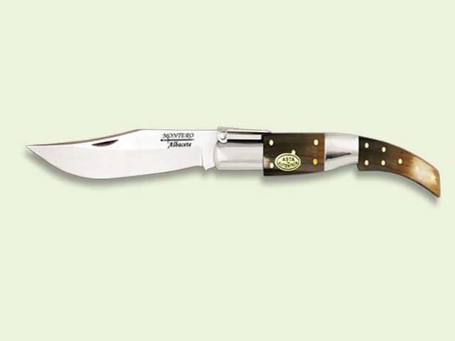 NAVAJA CARRACA ARABE CUERNO TORO 17 cm/hoja