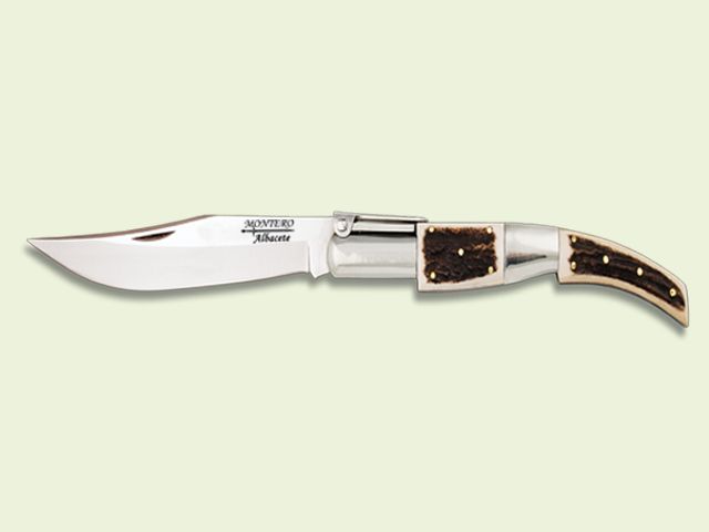 NAVAJA CARRACA ARABE CUERNO CIERVO 20 cm/hoja